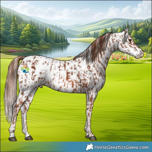 Horse Color:Chestnut Appaloosa  and Chestnut Sabino Splash Appaloosa 