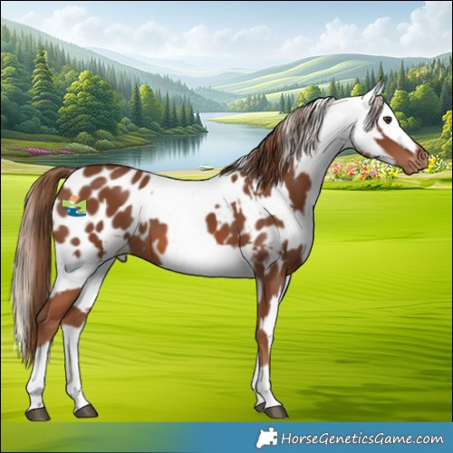 Horse Color:Chestnut Appaloosa  and Chestnut Sabino Splash Appaloosa 