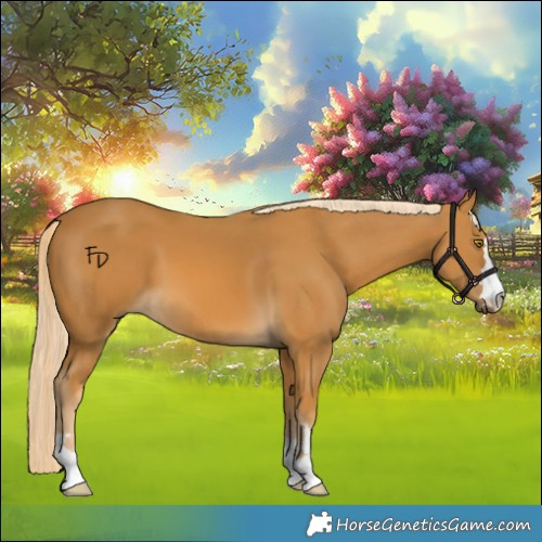 Horse Color:Palomino 