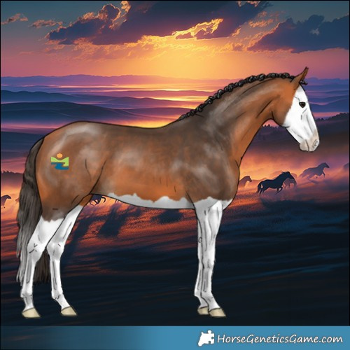 Horse Color:Bay Splash 