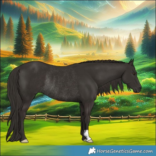 Horse Color:Liver Chestnut Rabicano