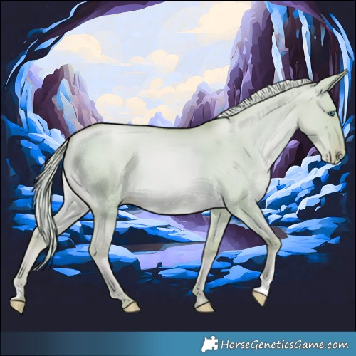 Horse Color:Watercolor Chocolate Palomino Pearl Dun