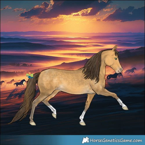 Horse Color:Sable Cream Champagne 