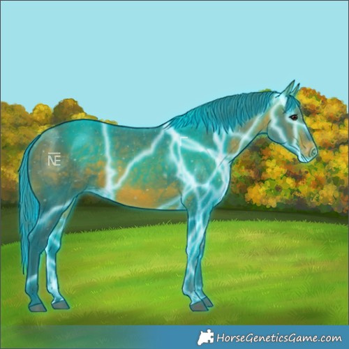 Horse Color:Thunderstruck Watercolor Bay Varnish 