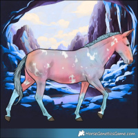 Horse Color:Watercolor White Spotted Buckskin 