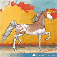 Horse Color:Silver Bay Splash Blanket Rabicano 