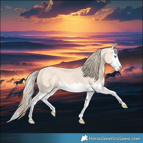 Horse Color:Perlino Splash 