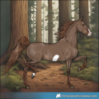 Horse Color:Liver Red Dun Frame 