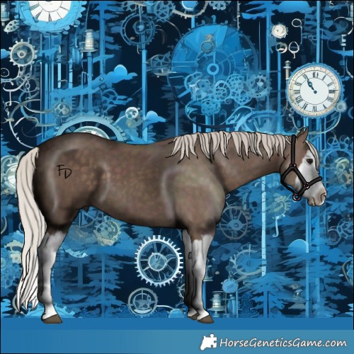 Horse Color:Silver Black Splash 