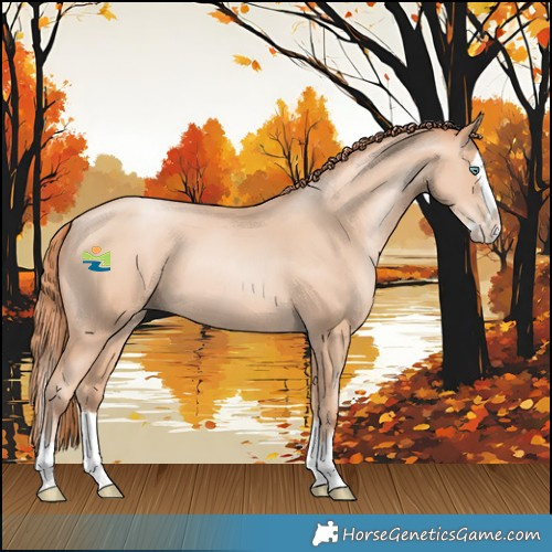 Horse Color:Sable Champagne Pearl Splash 