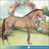 Horse Color:Amber Champagne 