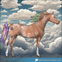 Horse Color:Painted Silver Bay Ice Tobiano