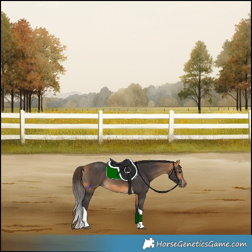 Horse Color:Buckskin Tobiano 