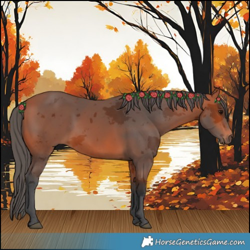 Horse Color:Bay Merle