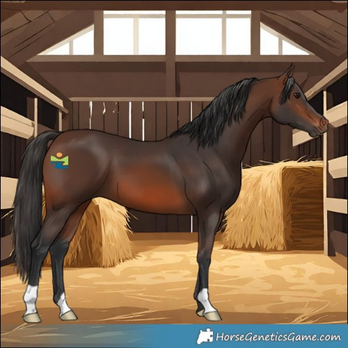 Horse Color:Brown 