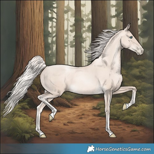 Horse Color:Gold Cream Champagne Pearl 