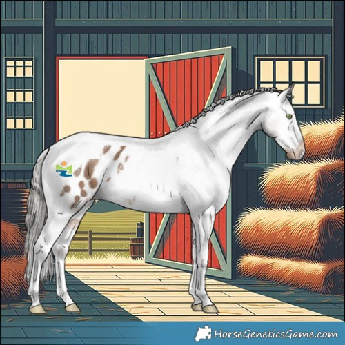 Horse Color:Liver Red Dun Mushroom Tobiano Appaloosa 