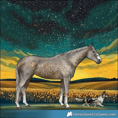 Horse Color:Silver Buckskin 