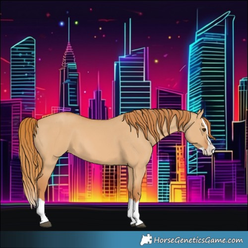 Horse Color:Red Dun Splash 