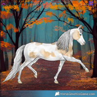 Horse Color:Silver Sable Cream Champagne Dun Merle Splash 