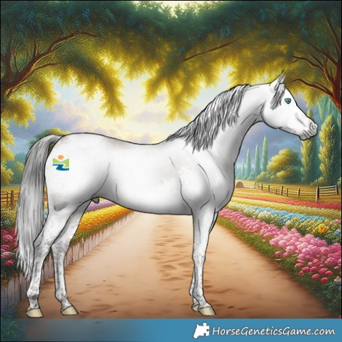 Horse Color:Gray Brown Dun Splash Tobiano 