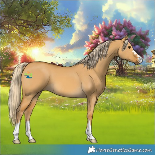 Horse Color:Palomino Dun 