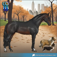 Horse Color:Brown 