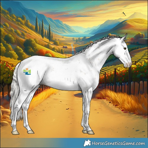 Horse Color:Liver Red Dun Mushroom Sabino Appaloosa