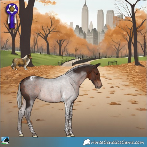 Horse Color:Silver Bay Tobiano