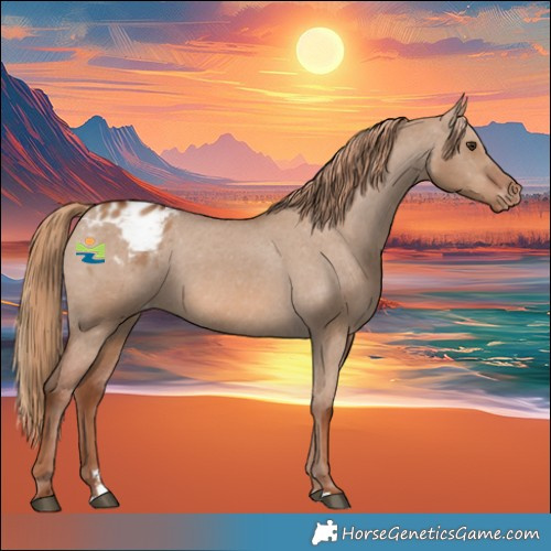 Horse Color:Red Dun Blanket 