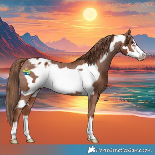 Horse Color:Chestnut Frame Varnish 