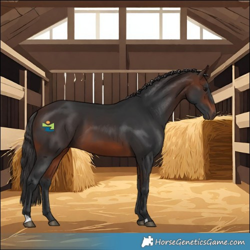 Horse Color:Brown 