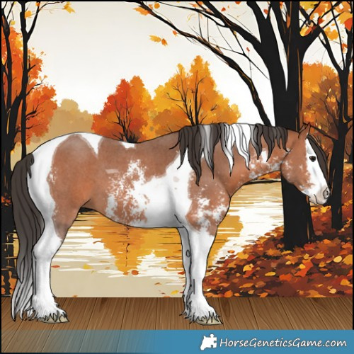 Horse Color:Bay Sabino Splash Tobiano 