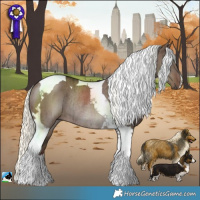 Horse Color:Liver Red Dun Mushroom Tobiano Rabicano Brindle 