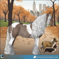 Horse Color:Liver Red Dun Mushroom Tobiano Rabicano Brindle 