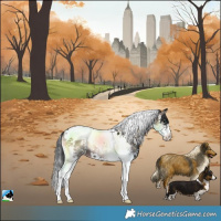 Horse Color:Brown Onyx Sabino Splash Tobiano Rabicano 