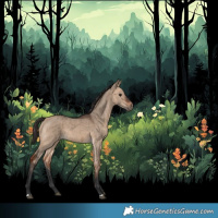 Horse Color:Bay Dun Brindle 