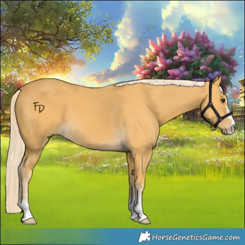 Horse Color:Palomino 
