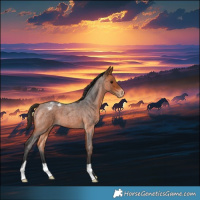 Horse Color:Bay Roan Appaloosa 