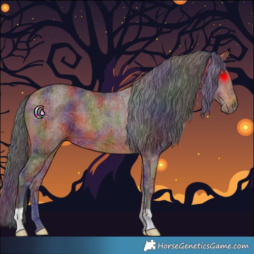 Horse Color:Nacre Bay 