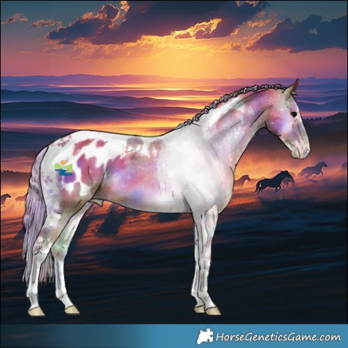 Horse Color:Nacre Plaid  Silver Bay Onyx Sabino Tobiano Blanket 