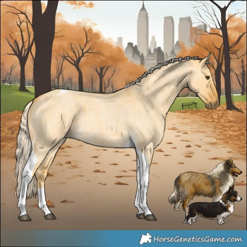 Horse Color:Palomino Roan Dun Tobiano 