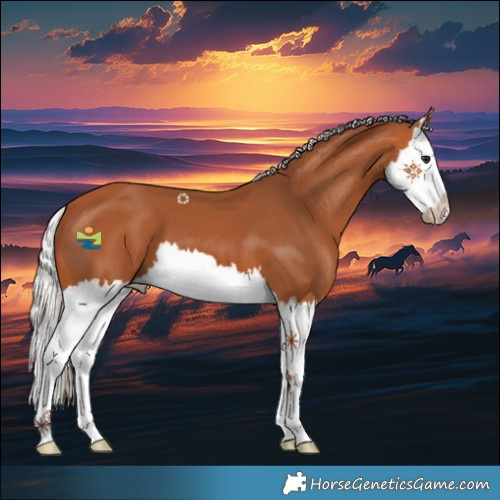 Horse Color:Silver Bay Splash 