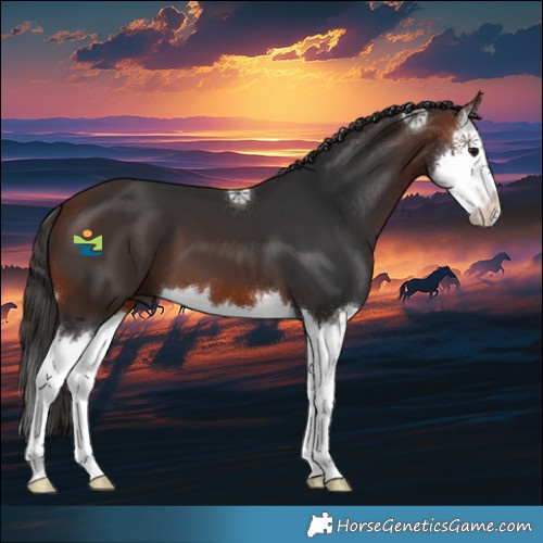 Horse Color:Bay Splash 