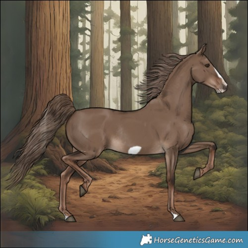 Horse Color:Liver Red Dun Frame Rabicano 