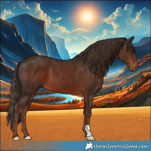 Horse Color:Liver Chestnut 