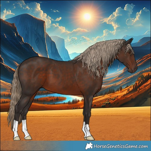 Horse Color:Liver Chestnut 