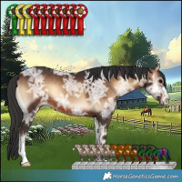 Horse Color:Brown Ice Onyx 