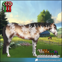 Horse Color:Brown Ice Onyx