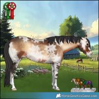 Horse Color:Brown Ice Onyx